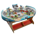 Pista de viteza pentru curse  Cars 3 cu masuta - Disney Pixar Florida International Speedway  KidKraft 